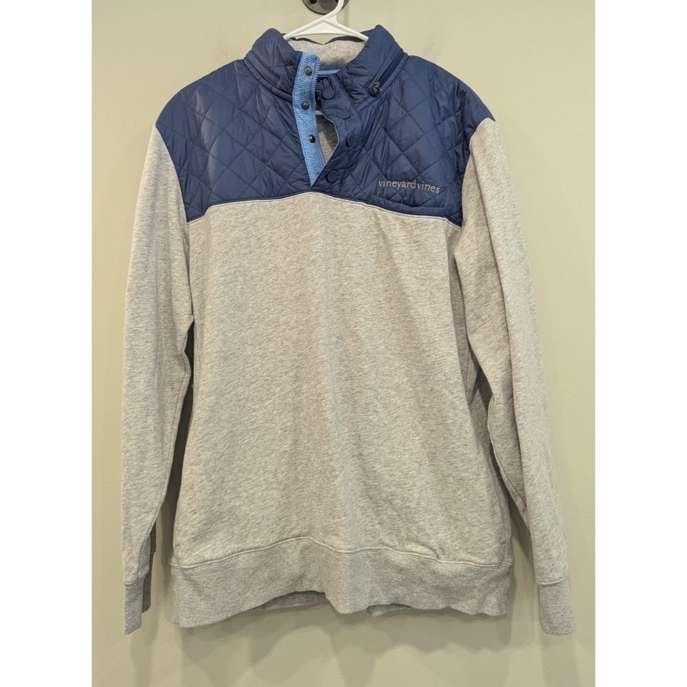 Vineyard Vines Performance Snap Placket Quilted P… - image 7